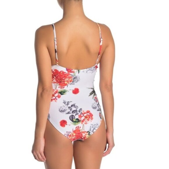 Rachel Rachel Roy Large Floral Print Swimsuit - Picture 2 of 6